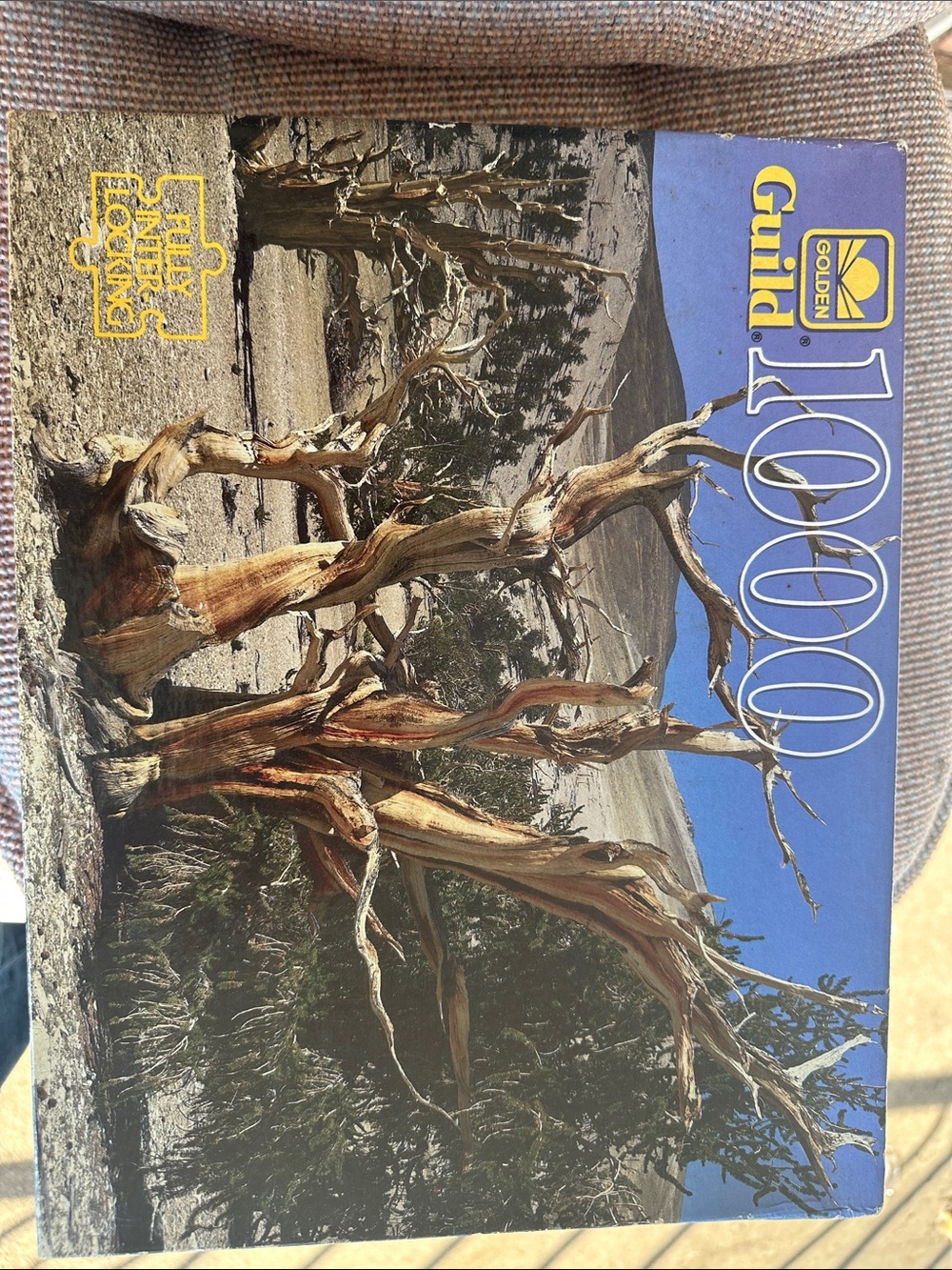 New & Sealed Golden Guild 1000-Piece Jigsaw Puzzle - Desert Tree Scene